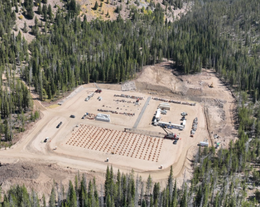 Aerial View of Worker Housing Facility