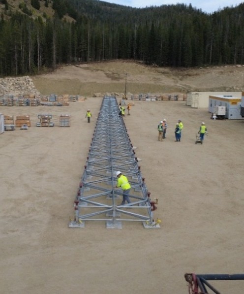 Triodetic Foundation for Housing & Arctic Corridor