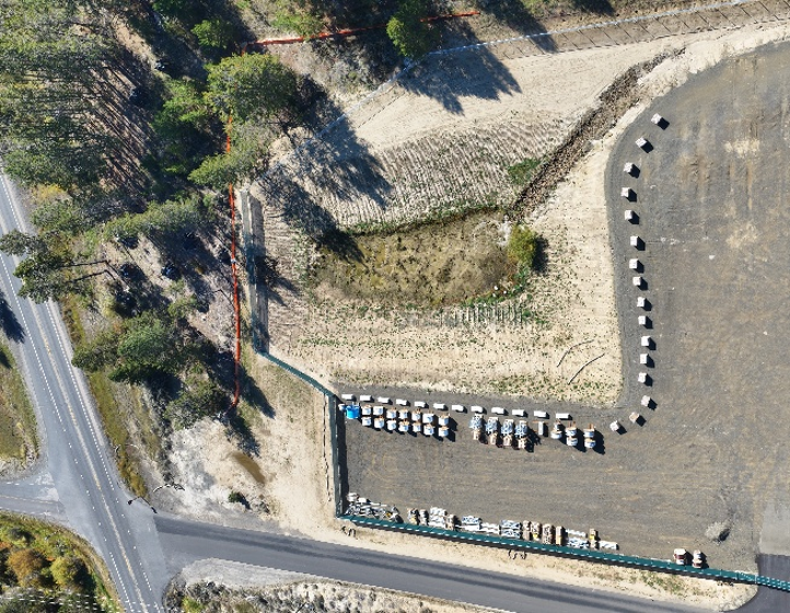 Equipment Laydown Area